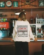 Dandy Diner Crew Neck in Cream