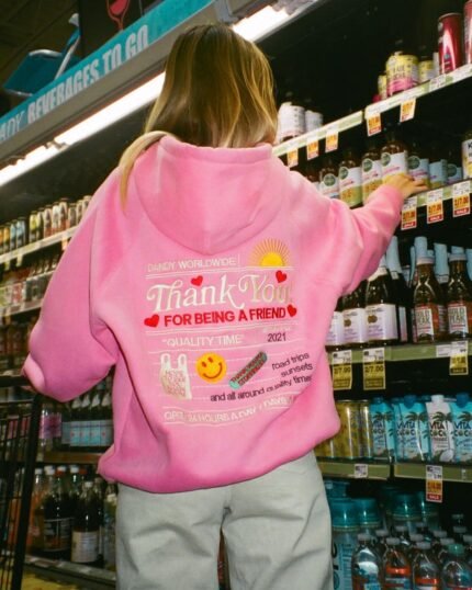 Pink Dandy Hoodie