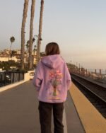 Dandy Gift Giving Oversized Lux Hoodie in Lavender