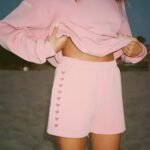 Dandy Lover Butter Lux Light Pink Shorts