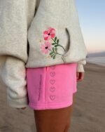 Dandy Lover Sweat Shorts in Pink